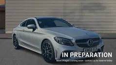 Silver Used 2018 Mercedes C300 AMG Line Premium Coupe | £16,376 (Fair price)