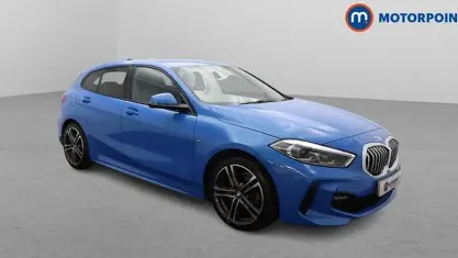Used BMW 118 M Sport 136 HP (100 kW) 2023 Blue Hatchback