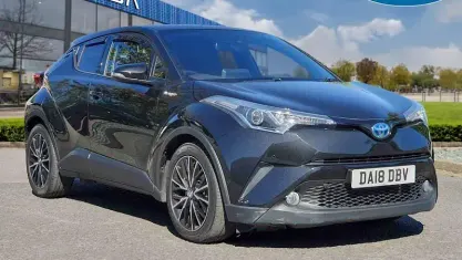 Used Toyota C-HR 122 HP (89 kW) 2018 Black SUV