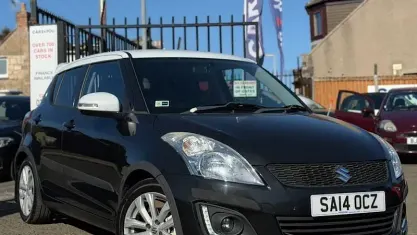Used Suzuki Swift SZ-L 94 HP (69 kW) 2014 Black/white Hatchback