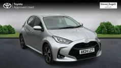 Silver Used 2024 Toyota Yaris Hybrid Design Hatchback | £18,799 (Fair price)