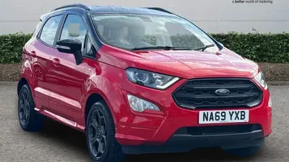 Used Ford Ecosport ST-Line 125 HP (91 kW) 2019 Red SUV