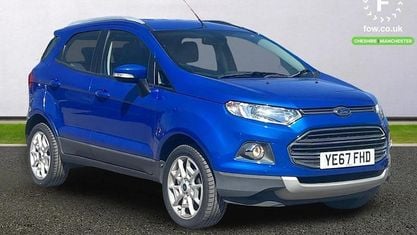 Używany Ford Ecosport Titanium 112 KM (82 kW) 2017 Niebieski SUV
