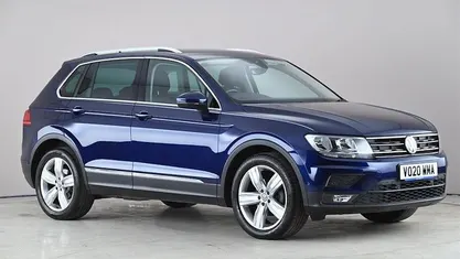 Usado VW Tiguan Match 150 HP (110 kW) 2020 Azul SUV