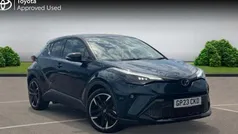 Midnight teal bitone Used 2022 Toyota C-HR Sport SUV | £23,208 (Fair price)