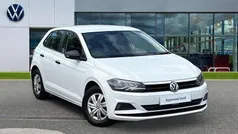 Pure white Used 2018 VW Polo S Hatchback | £10,779 (Good price)