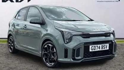Used Kia Picanto GT-Line S 77 HP (56 kW) 2024 Green Hatchback
