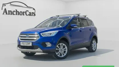Used Ford Kuga Titanium 182 HP (133 kW) 2017 Blue SUV