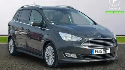 Used Ford Grand C-Max Titanium 150 HP (110 kW) 2019 Grey MPV