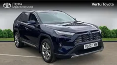Blue Used 2022 Toyota RAV4 Hybrid SUV | £26,714 (Fair price)