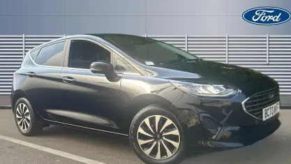 Used Ford Fiesta Titanium 101 HP (74 kW) 2024 Black Hatchback