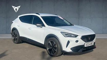 Used Cupra Formentor 204 HP (150 kW) 2024 White SUV