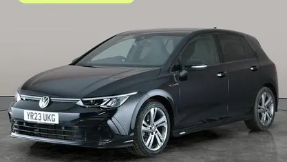 Used VW Golf VIII R-line 150 HP (110 kW) 2023 Black Hatchback