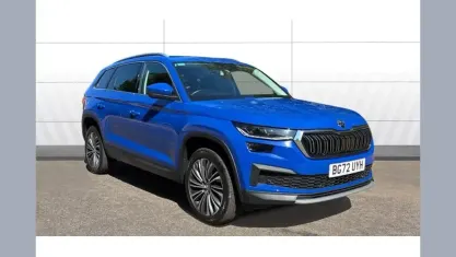 Used Skoda Kodiaq SE L Executive 150 HP (110 kW) 2023 Blue SUV