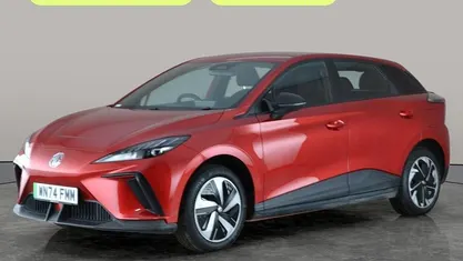 Used MG MG4 EV SE 125 kW (170 HP) 2023 Red Hatchback