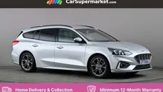 Silver Used 2021 Ford Focus ST-Line Estate | £12,497 (Fair price)