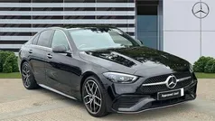 Black Used 2024 Mercedes C300e AMG Line Premium Plus Sedan | £37,445 (Good price)