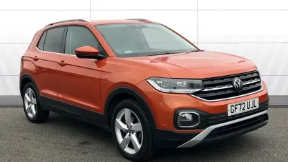 Używany VW T-Cross SEL 110 KM (80 kW) 2022 Pomarańczowy SUV