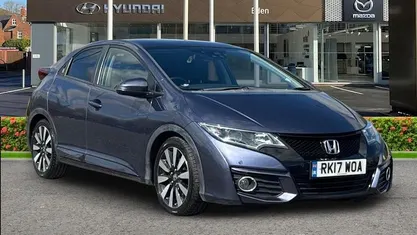 Used Honda Civic SR 141 HP (103 kW) 2016 Blue Hatchback