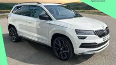 White Used 2021 Skoda Karoq SportLine SUV | £18,995 (Fair price)