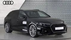 Mythos black Used 2024 Audi RS4 Design Estate | £65,847 (Fair price)
