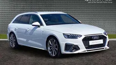 White Used 2023 Audi A4 S-Line Estate | £28,206 (Fair price)