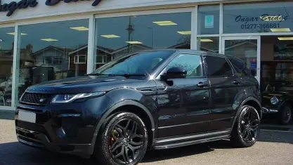 Used Land Rover Range Rover evoque Black Edition 179 HP (131 kW) 2018 Black SUV