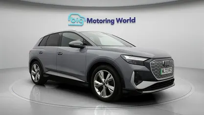 Grey Used 2022 Audi Q4 e-tron S-Line SUV | £23,200 (Fair price)