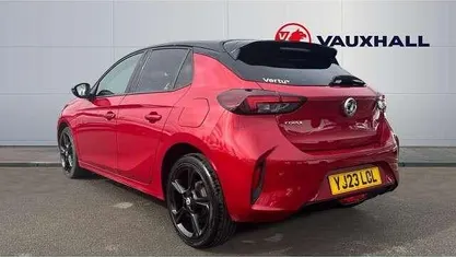 Used Vauxhall Corsa 75 HP (55 kW) 2023 Red Hatchback