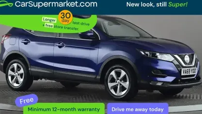Usado Nissan Qashqai Acenta Premium 140 HP (102 kW) 2020 Azul SUV