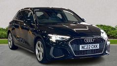 Black Used 2022 Audi A3 S-Line Hatchback | £23,808 (Fair price)