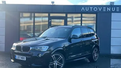 Black Used 2017 BMW X3 M Sport SUV | £14,990 (Fair price)