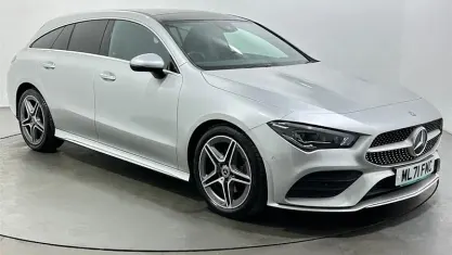 Used Mercedes CLA180 AMG line 136 HP (100 kW) 2021 Silver Coupe