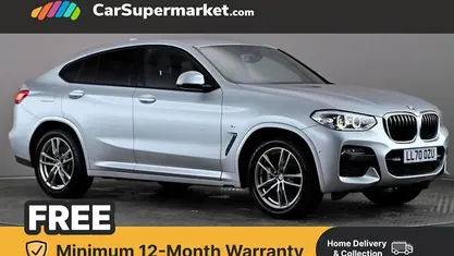 Used BMW X4 M Sport 190 HP (139 kW) 2020 Silver SUV