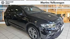 Black Used 2022 VW Polo R-line Hatchback | £15,990 (Fair price)