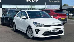 White Used 2022 Kia Rio Hatchback | £11,695 (Fair price)