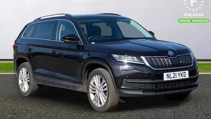 Used Skoda Kodiaq SE L 200 HP (147 kW) 2021 Black SUV