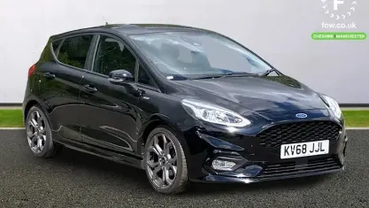 Używany Ford Fiesta ST-Line X 101 KM (74 kW) 2019 Czarny Hatchback