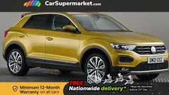 Yellow Used 2021 VW T-Roc SEL SUV | £20,197 (Good price)