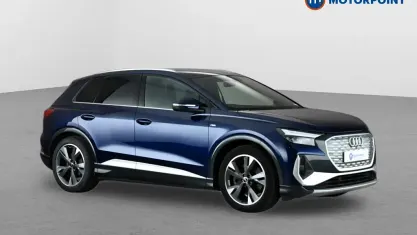 Used Audi Q4 e-tron S-Line 150 kW (204 HP) 2023 Blue SUV