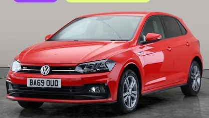 Used VW Polo R-line 116 HP (85 kW) 2020 Red Hatchback