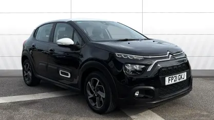 Used Citroën C3 PureTech 83 HP (61 kW) 2021 Black Hatchback