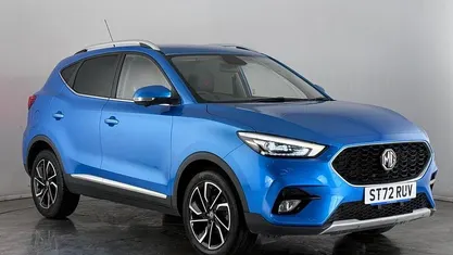 Used MG ZS Exclusive 106 HP (77 kW) 2023 Blue SUV