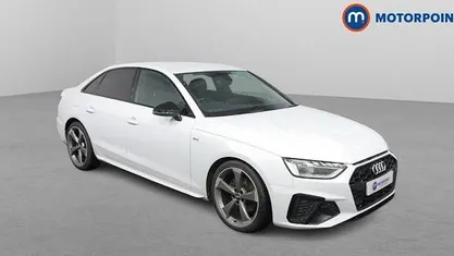 White Used 2020 Audi A4 Black Edition Sedan | £19,699 (Fair price)