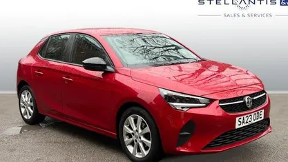 Used Vauxhall Corsa Design Edition 75 HP (55 kW) 2023 Red Hatchback