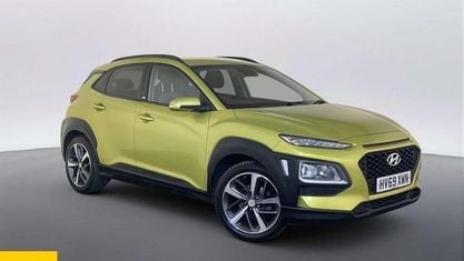 Używany Hyundai Kona Edition 120 KM (88 kW) 2019 Żółty SUV