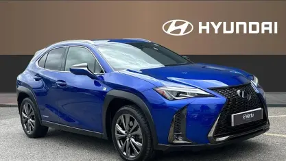 Used Lexus UX Sport Line 184 HP (135 kW) 2020 Blue SUV
