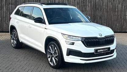 White Used 2023 Skoda Kodiaq SportLine SUV | £33,899 (Fair price)
