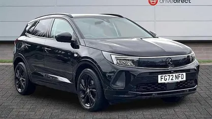 Used Vauxhall Grandland X GS Line 131 HP (96 kW) 2022 Black SUV