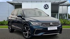 Nightshade blue Used 2023 VW Tiguan R-line SUV | £30,799 (Fair price)